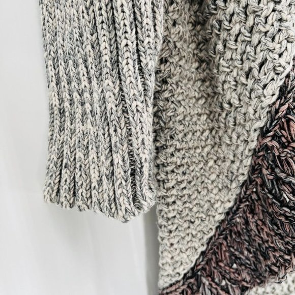 CAbi Gray Open Front Circle Cardigan - Picture 4 of 13